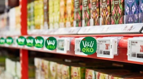 Kādas elektroniskās plauktu etiķetes izmanto Walmart?